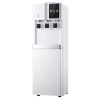 Child Safety Lock Push Top Loading Standing Water Dispenser Three Push Taps Hot Warm Cold Water Enhanced Safety