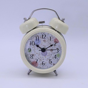 Children  bedroom mini alarm clock bell table alarm clock