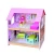 Import Children play Pretend Triple Floors Middle Wooden Doll House kids educational toy doll house from China