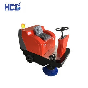 China Brand Road Cleaning Electric Walk Behind Street Sweeper
