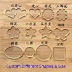 China clear colored custom shape cast acrylic plastic sheet