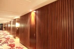 China factory easy install indoor decoration wood grain wpc great wall panel