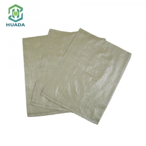 China Factory Lowest Price  White Woven Plastic Bags PP Woven Big bag