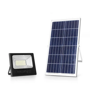 China Factory Price Outdoor Ip67 Lamp Solar Flood Light With Power Display 45w For Garden Square