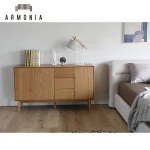 China Factory Produce New Design OAK Wooden Dining Sideboard