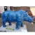Import China factory supplied top quality Fiberglass Rhinoceros sculpture from China