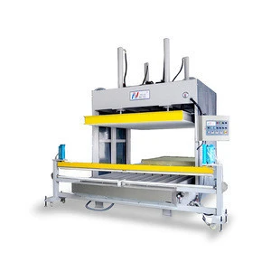 China Foshan manufacturer semi-automatic packing foam press machine