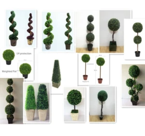 China Manufacturer artificial house plants and artificial topiary