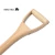 Import China Manufacturer Wood handle Stainless Steel Border Garden Handle Digging Spade Shovel from China