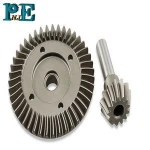 China oem transmission parts steel forging machining spiral bevel gear