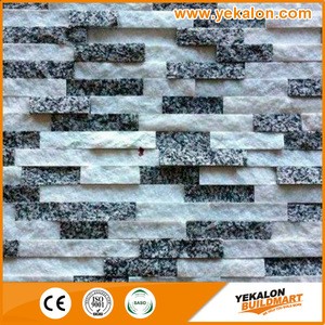 China Origin black slate interior decorative cultural stone for wall