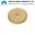 Import China Suppliers OEM Aluminum Brass Stainless Steel small gear parts/spur brass gear from China