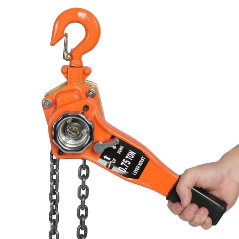 China Supply Orange/Yellow/Green/Blue/Block Ratchet Puller Lifting for Lifting Goods