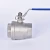 Import Chinese Manufacturer professionally customized 304/316 material precise all kinds stainless steel industrial manual ball valves from China