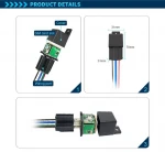 CJ730 CJGPS ACC detection anti-theft trailer alarm cut off oil power locator car vehicle gps relay tracking device gps tracker