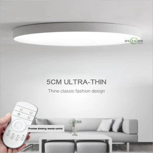 Classic 5CM Ultra-Thin 2.4G Smart Remote Control Led Ceiling Lamps Wholesale Round 20w 28w 36w 48w Led Ceiling Light For Home