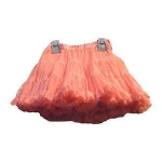 Classic girls red dress school girl mini skirt front bumper baby frill