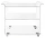 Import Clear Acrylic Bar Cart on Wheels - 3-Tier Lucite Rolling Drinks Trolley - Holds Beverages Stemware Barware Acrylic Trolley from China