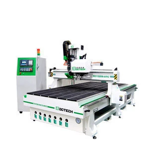 Cnc wood router for furniture with atc system