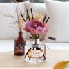 cocodor logo printed dissimilarity cheap home aroma scent flower reed diffuser