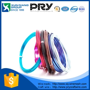 colored craft 2 mm Colored Aluminum Round Wire