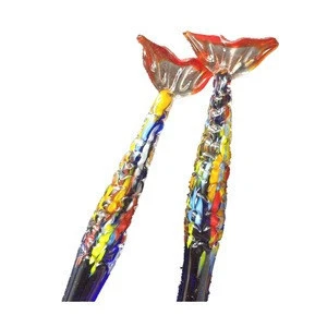 Colorful murano glass dip pen fountain pen as creative gift