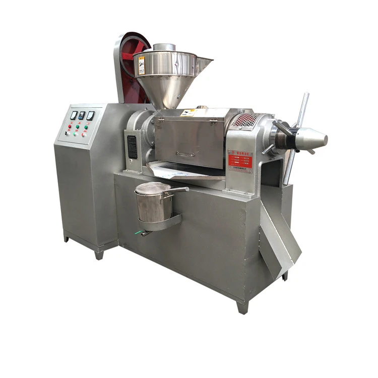Commercial oil press machine coconut  black seed  6YL-120JD oil pressing machine