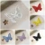 Import Computer Embroidery Custom Clothing Accessories Clothes Patch Multicolor Double Layer Organza Embroidery Butterfly Cloth Sticker from China