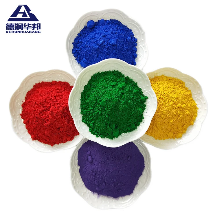 Concrete color pigment powder