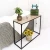 Import Console Display Table Hallway Occasional Sofa Table Entry Furniture Vintage Style Wood Look Metal Frame from China