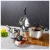Import Cook Wear 18cm Kitchen Milk Pots and 2In1Die Cast Food Cooking Sauce Pans Set Stainless Steel from China