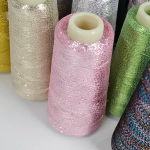 COOMAMUU 2020 Hot Selling Partner Thread Bling Sewing Threads Hand Knitting with other Yarn for Hat Clothes
