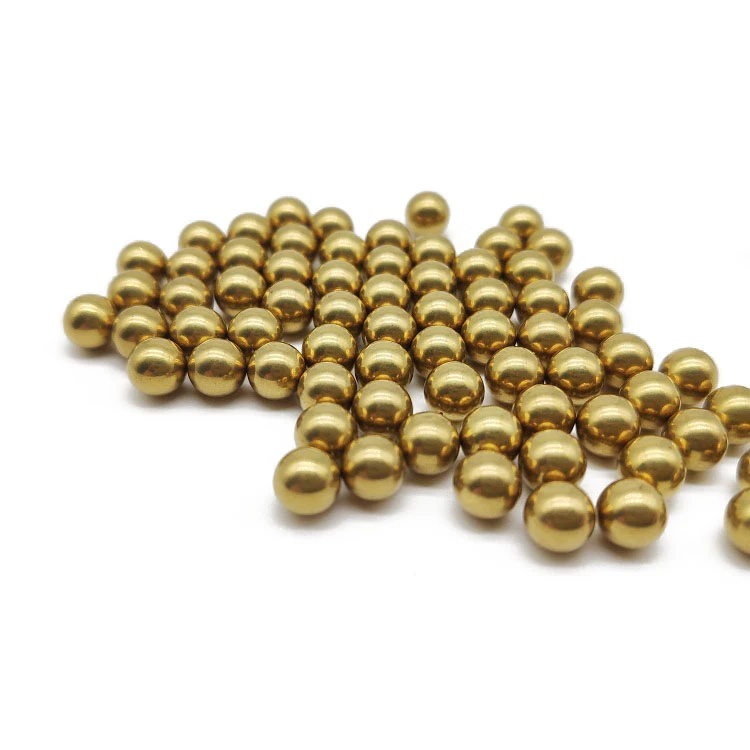 Copper ball manufacturer multi-specification brass non-porous 6mm hollow copper ball brass ball