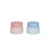 Import Cosmetic Jar with Lid 15g 30g 50g Clear Frosted Plastic Cream Jar with Cap from China