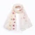 Import Cosum fashion multicolor hangzhou silk scarf embroidered flower scarf women scarf shawl from China