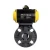 Import COVNA DN150 6 inch EPDM Lined Flange Type Double Acting Pneumatic Actuator UPVC Plastic Butterfly Valve from China