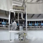Cow rotary milking machines