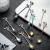 Import Creative Leaves Shaped Fruit Salad Fork Dessert Cake Spoon Gold Stainless Steel Small Spoon Fork from China
