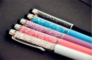 Creatway 2 in 1 Capacitive Pen Slim Diamond Crystal Stylus Touch Screen Pen Stylus For iPhone Tablet
