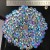 Import Crystal AB Glass Lamp Prism Chandelier Chain Part DIY Octagon Bead Ornament from China