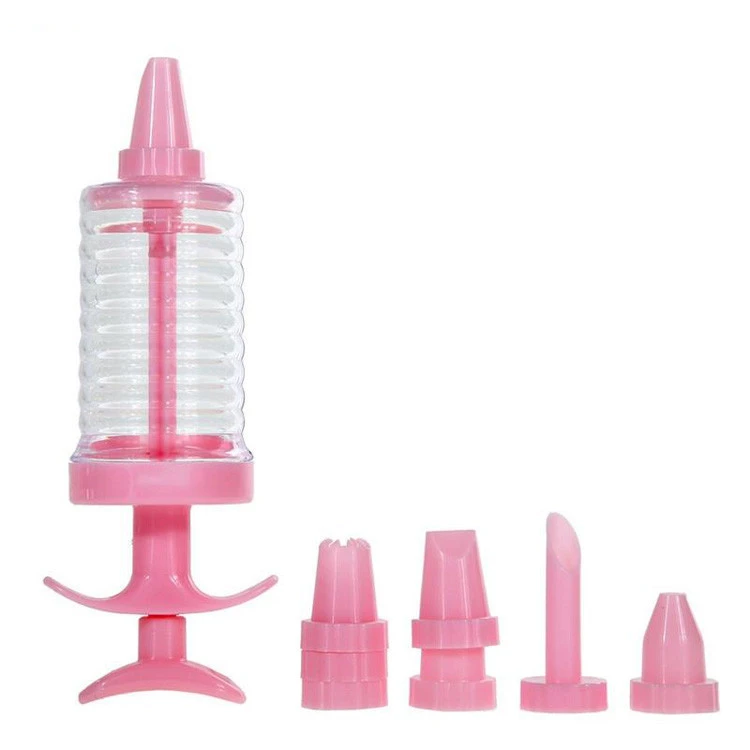 Cupcake Filling Injector Cake Pastry Decorating Baking Tool 8 Tips