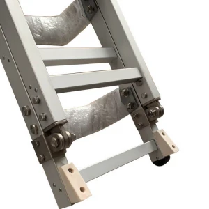 custom aluminum alloy folding  step ladder for fire truck