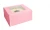 Import Custom Bakery Box white Wedding Cake Box with Window from China