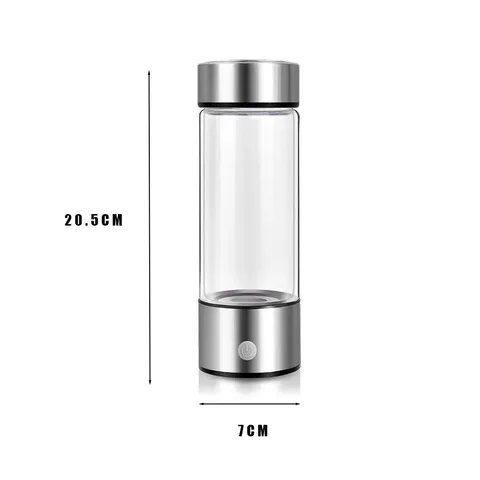 Custom New Gifts Dismountable Rechargeable Hydrogen Water Generator Innovative Multifunction Pem Spe Hydrogen Water Bottle