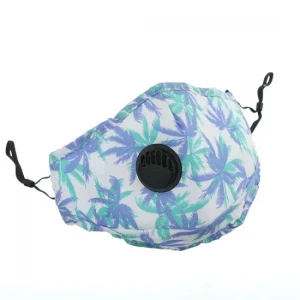 Custom Print Cotton Protective Masks Respirator with Breathing Valve