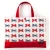 Import Custom printed totebag with an easy to open-close snap button from China