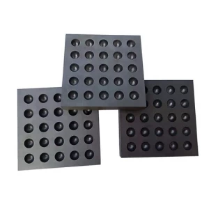 Custom refractory high purity graphite ingot molds with cheap price
