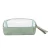 Import Custom Size Cute Girls Clear Pen Pouch Green PU Transparent PVC Makeup Brush Bag from China
