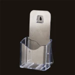 Custom Sizes 1 Tier A6 Plastic Wall Mount Brochure Book Magazine Phone Promotion Cardboard Display Holder