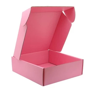 Custom Small Pink Shipping Boxes for Small Business Cardboard Corrugated Mailer Boxes for Shipping Packaging Craft Gifts